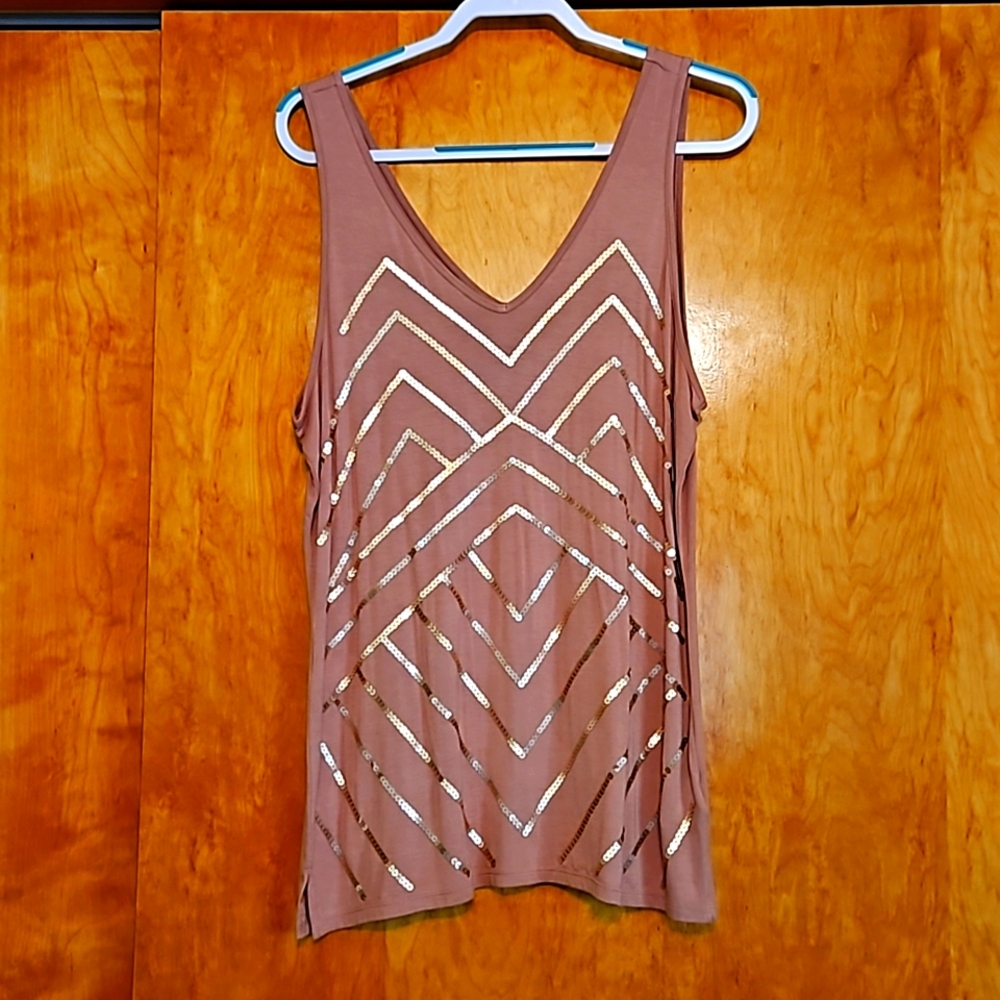Maurices Sequins Tank Top